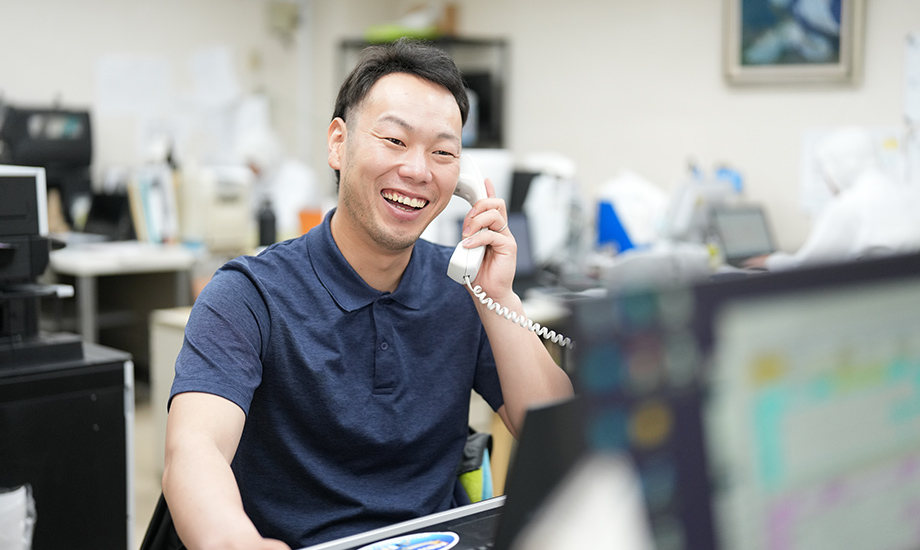 様々な視点からお客様に喜んでいただけるサービスを提供