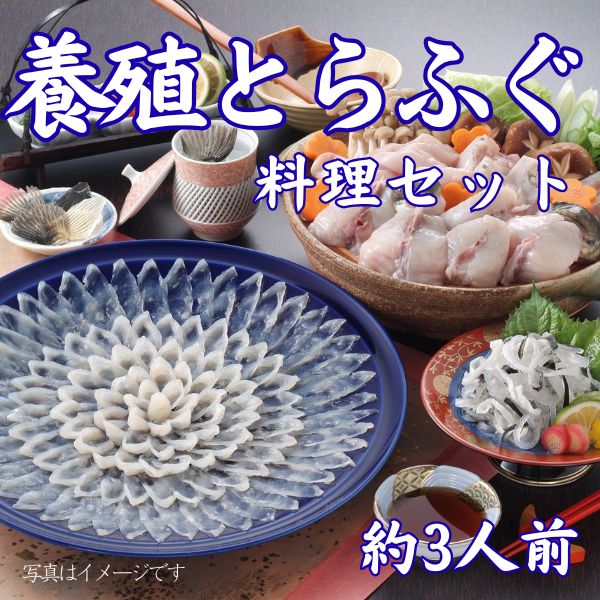 22.　養殖とらふぐ料理セット100g/300g（約3人前）＜チルド商品＞