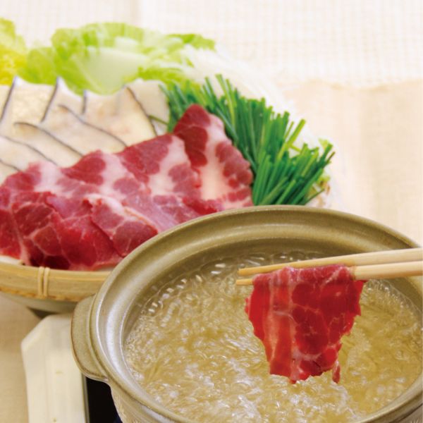 116.　農林水産大臣賞受賞！ くじらしゃぶしゃぶ三種盛り　＜冷凍商品＞